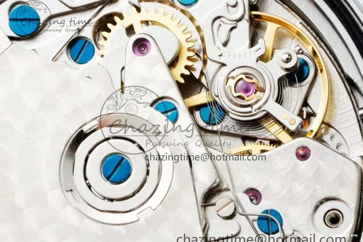 0405 UrbanChic Speedmaster Racing Master SS HKF Best Edition Blue Black Dial on SS Bracelet A 7808